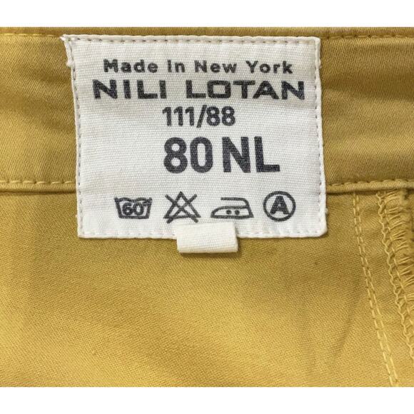 Nili Lotan Rare Mustard Camo Utility Pants Military Inspired US 30 Sz 8-10 USA - Picture 4 of 7